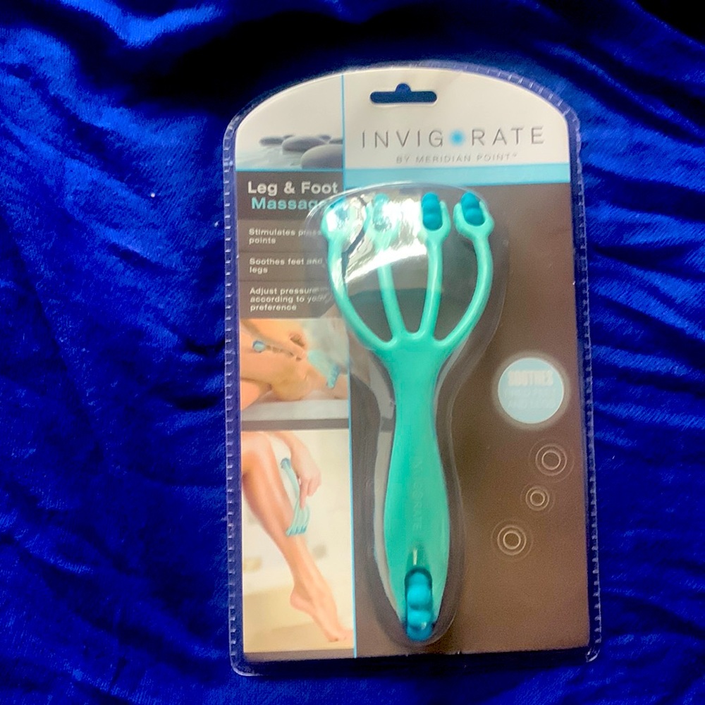 Invigorate Leg & Foot Massager NWT